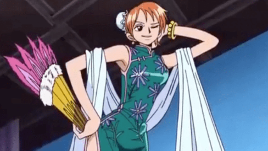 Nami in One Piece Protect! 